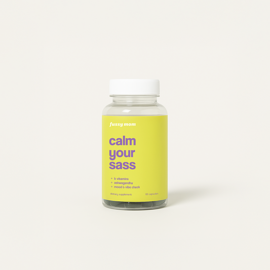 Calm Your Sass - Ashwagandha + B Vitamins | Mood, Sleep & Stress Support