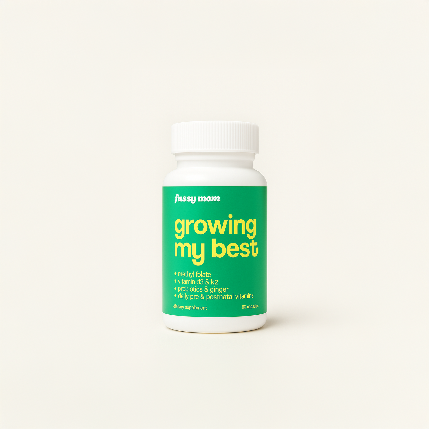 Growing My Best - Methylated Folate + Gentle Iron | Supports Baby’s Growth & Mom's Health