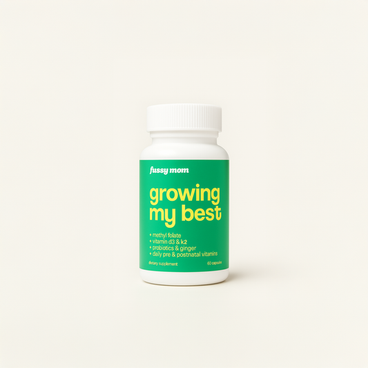 Growing My Best - Methylated Folate + Gentle Iron | Supports Baby’s Growth & Mom's Health